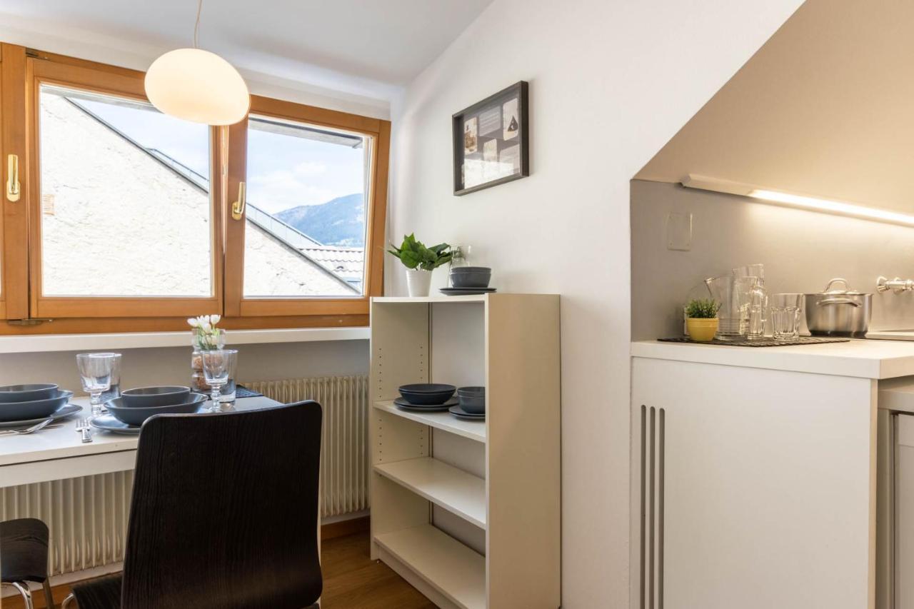Central Attic - City View Brunico Dış mekan fotoğraf
