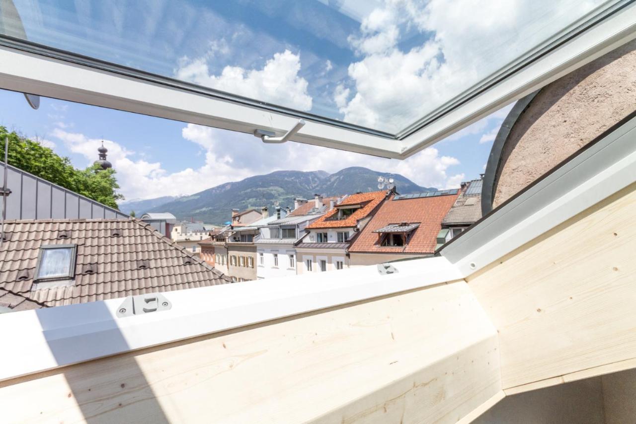 Central Attic - City View Brunico Dış mekan fotoğraf