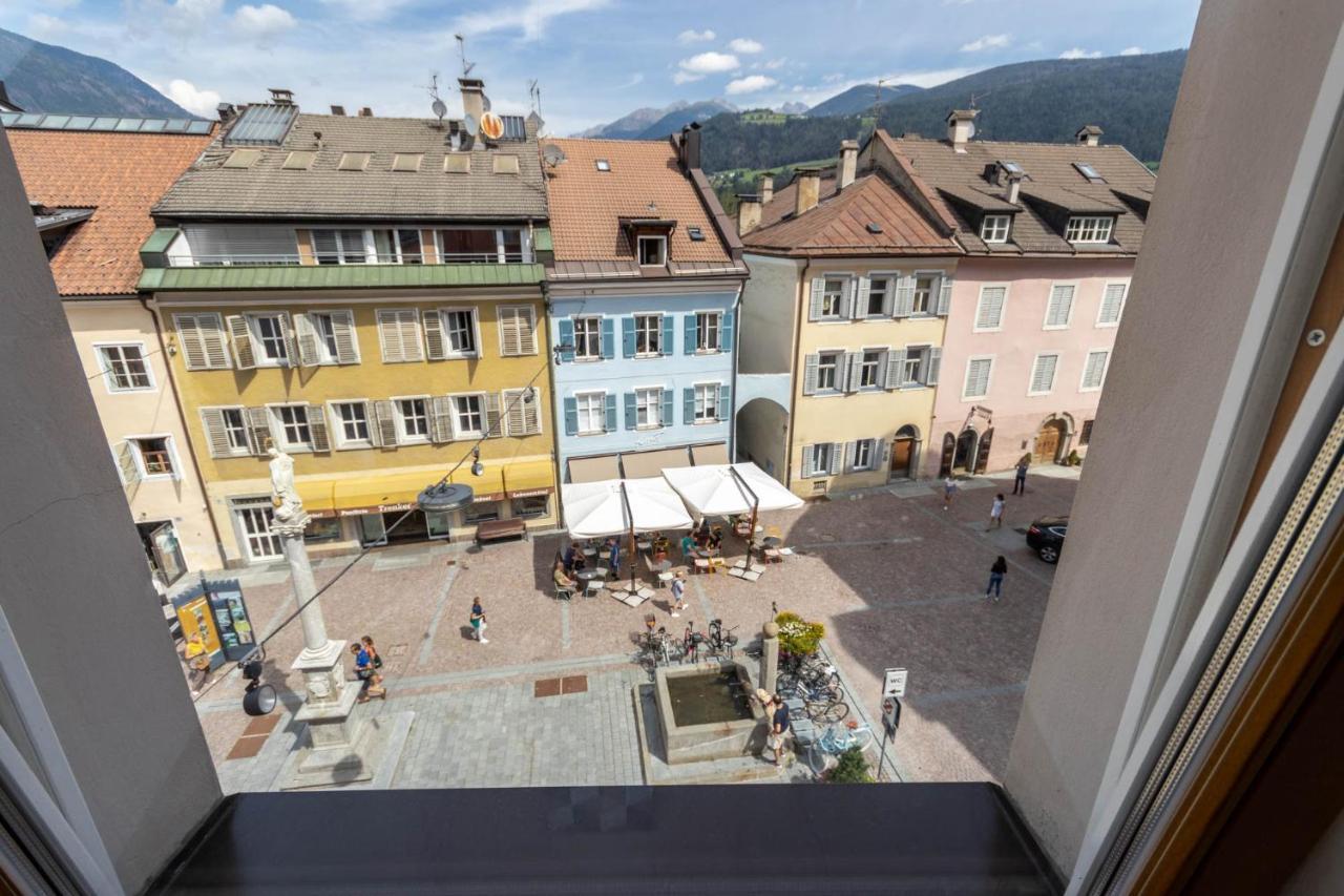 Central Attic - City View Brunico Dış mekan fotoğraf